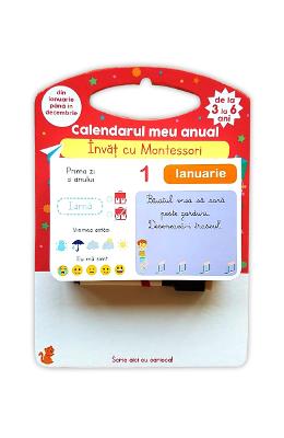 Calendarul meu anual Calendarul meu anual. Invat cu Montessori