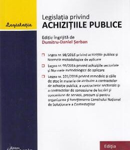 Legislatia privind achizitiile publice. Act. la 24 septembrie 2019