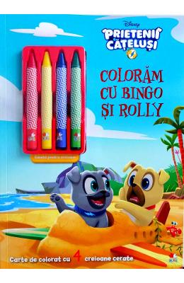 Disney: Prietenii catelusi Disney: Prietenii catelusi. Coloram cu Bingo si Rolly