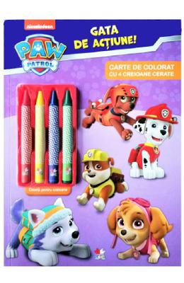 Patrula Catelusilor Patrula Catelusilor. Gata de actiune! Carte de colorat