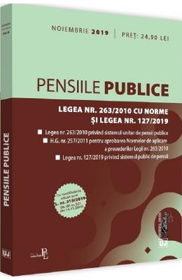 Pensiile publice noiembrie 2019 1 Pensiile publice noiembrie 2019