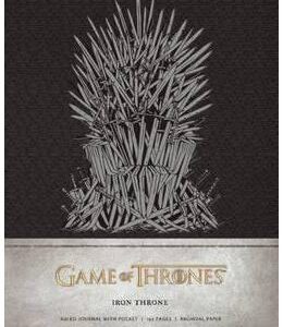 Game of Thrones: Iron Throne Hardcover Ruled Journal