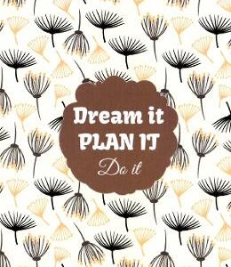 Agenda PlanIT: Dream It Do It - crem