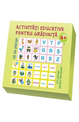 Activitati educative pentru gradinita Activitati educative pentru gradinita. Set 48 de planse - Ala Bujor