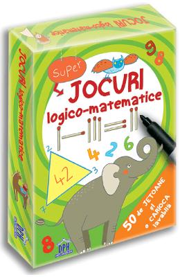 Jocuri logico-matematice Jocuri logico-matematice. 50 de jetoane - Philip Kiefer