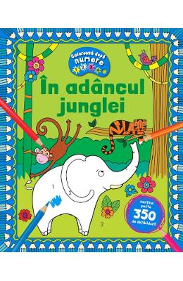 Coloreaza dupa numere Coloreaza dupa numere. In adancul junglei