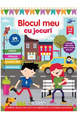 Blocul meu cu jocuri: 7-8 ani 1 Blocul meu cu jocuri: 7-8 ani