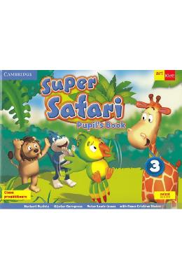 Super Safari 3. Pupil's book + CD. Limba engleza - Clasa pregatitoare - Herbert Puchta