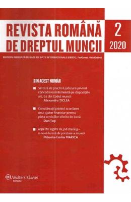 Revista Romana de Dreptul Muncii Nr.2/2020