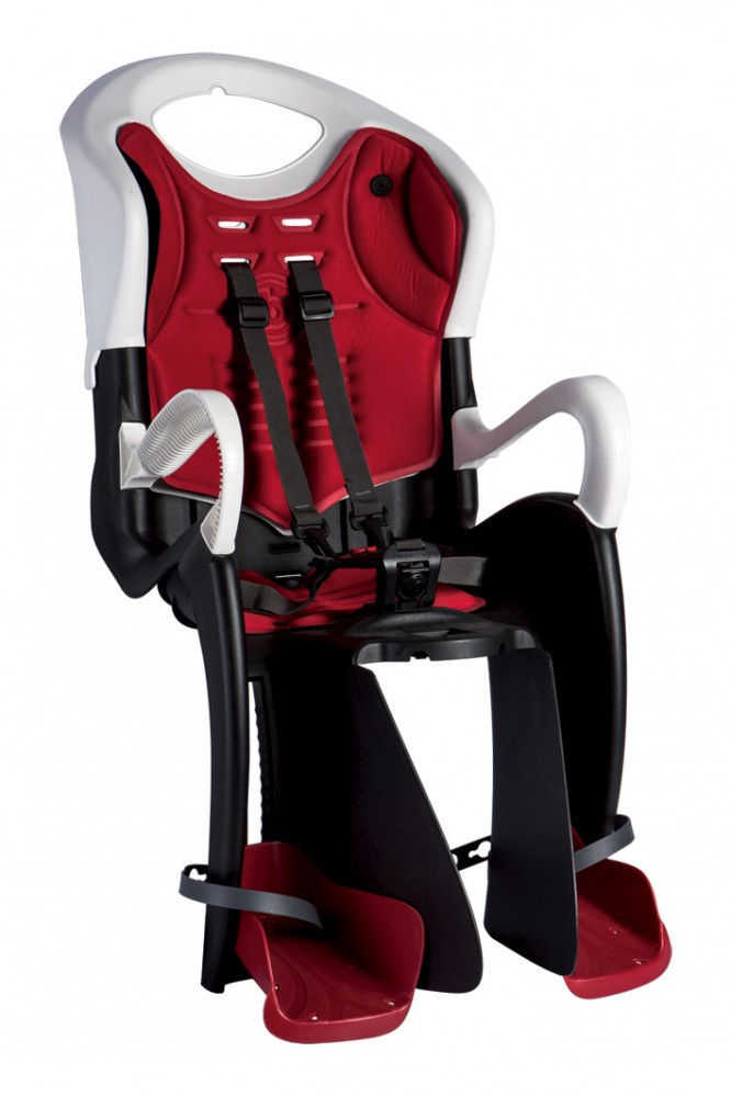 Scaun bicicleta pentru copii Bellelli Tiger Standard B-Fix white red 1 Scaun bicicleta pentru copii Bellelli Tiger Standard B-Fix white red