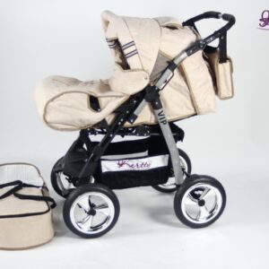 Carucior 2 in 1 Kerttu VIP 84 crem jeans