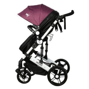 Carucior 2 in 1 reversibil 0-36 luni Crocodile X2 Purple