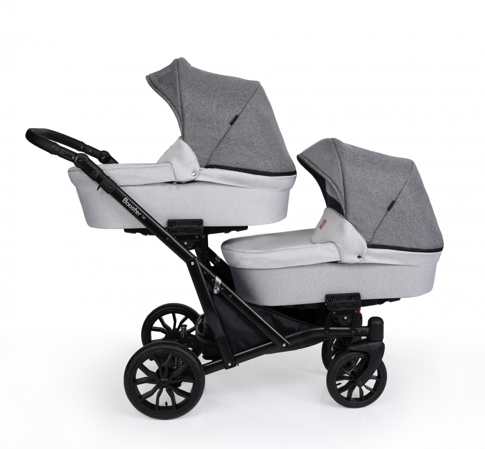 Carucior gemeni Kunert Booster Light 2 in 1 GriJeans 1 Carucior gemeni Kunert Booster Light 2 in 1 GriJeans