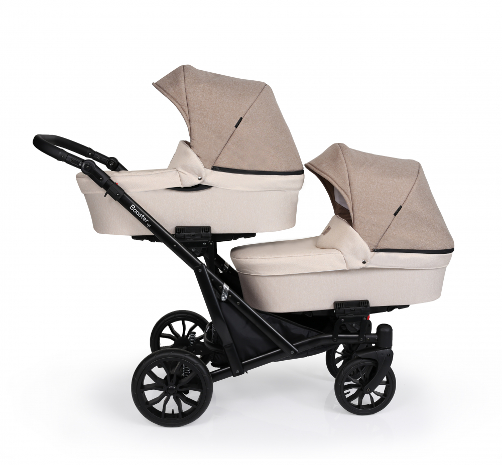 Carucior gemeni Kunert Booster Light 3 in 1 BronzCrem 1 Carucior gemeni Kunert Booster Light 3 in 1 BronzCrem