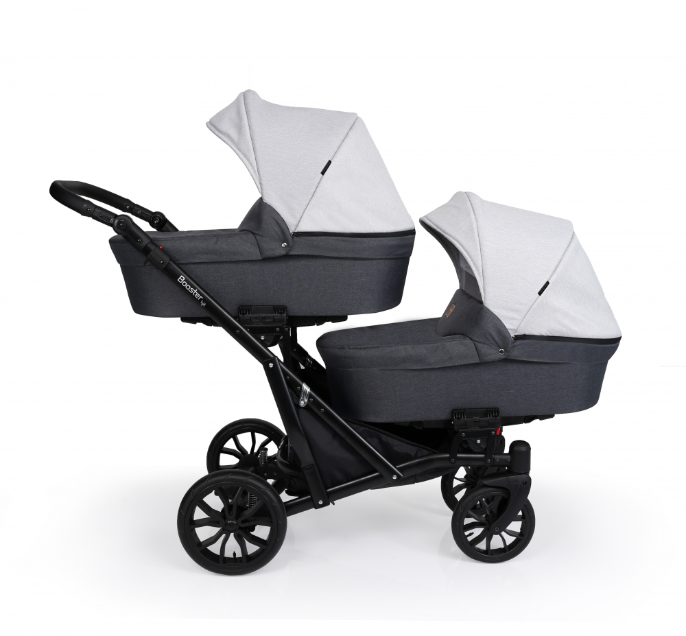 Carucior gemeni Kunert Booster Light 3 in 1 GriGrafit 1 Carucior gemeni Kunert Booster Light 3 in 1 GriGrafit