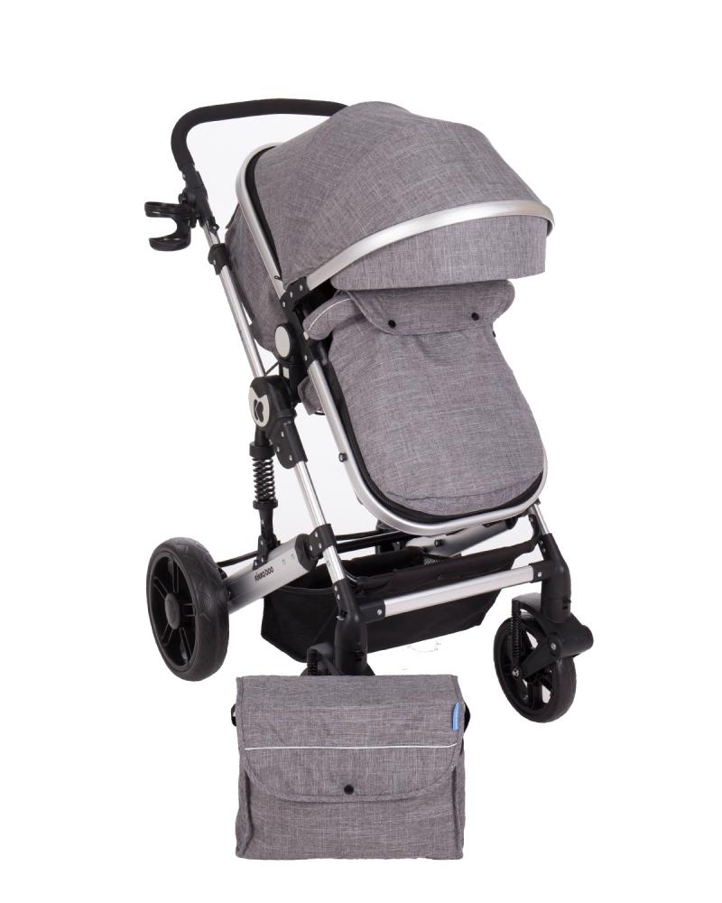Carucior transformabil 2 in 1 Darling Dark Grey 1 Carucior transformabil 2 in 1 Darling Dark Grey