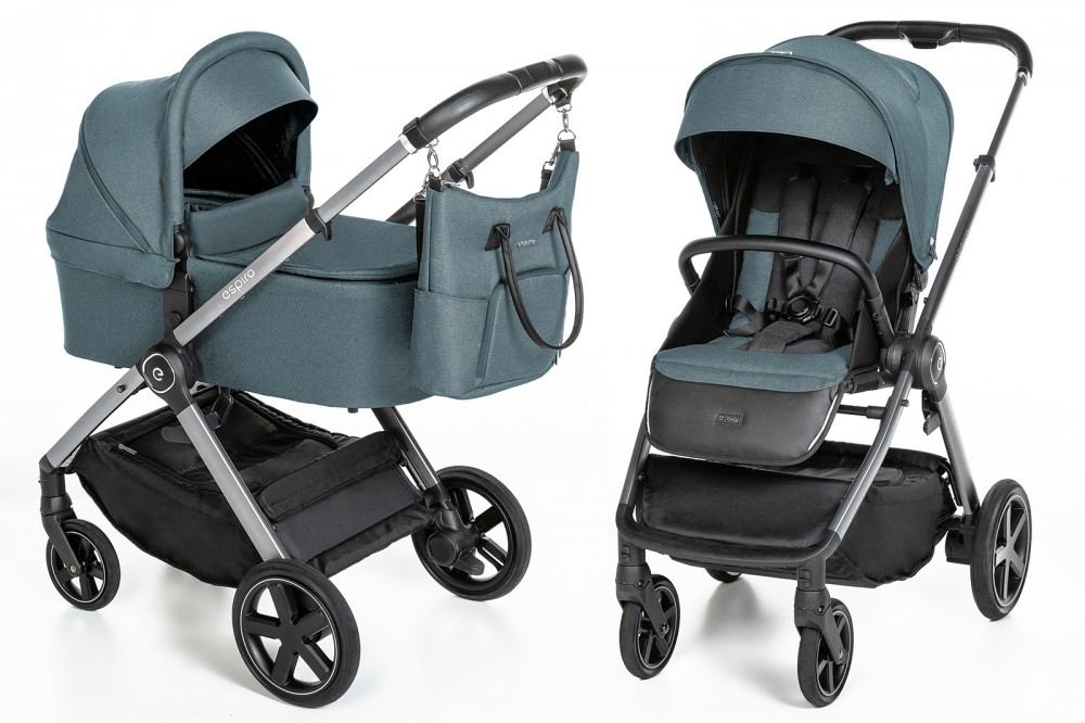 Carucior 2 in 1 Espiro Only 05 Turquoise Island 2020 1 Carucior 2 in 1 Espiro Only 05 Turquoise Island 2020