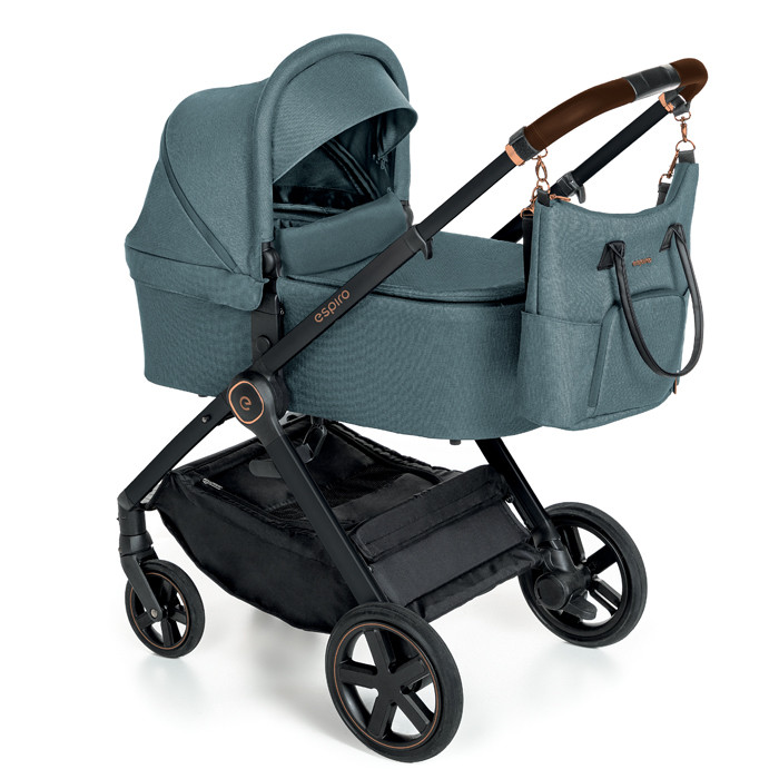 Carucior cadru negru 2 in 1 Espiro Only 05 Turquoise Island 2020 1 Carucior cadru negru 2 in 1 Espiro Only 05 Turquoise Island 2020