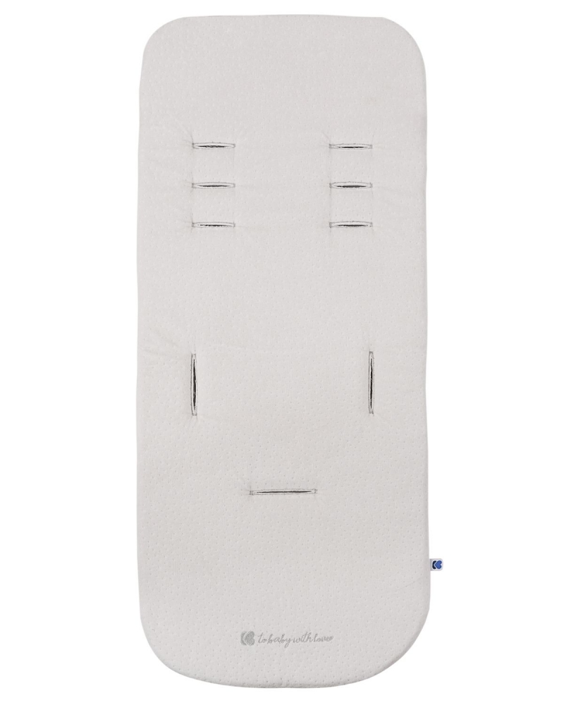 Salteluta carucior din spuma cu memorie Velvet Grey 1 Salteluta carucior din spuma cu memorie Velvet Grey