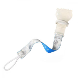 Lant suzeta Baby Ono cu clips albastru