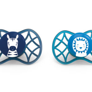 Set 2 suzete ortodontice 6 luni+ baietel Nuvita Air 55 Explorer 7086