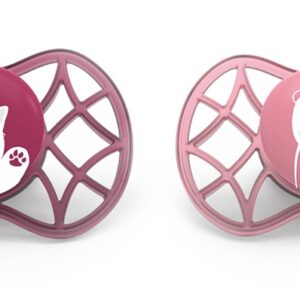 Set 2 suzete simetrice 6 luni+ fetita Nuvita Air 55 Explorer 7087