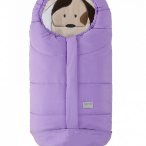 Sac de iarna 80 cm Ovetto Cuccioli Dog Purple Beige 9205