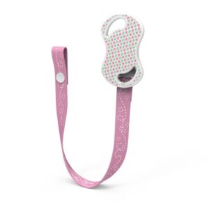 Lant suzeta cu patent Nuvita 6071 roz