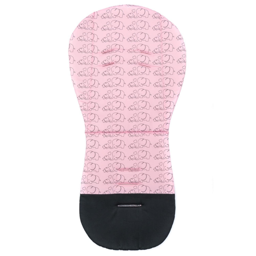 Perna cu memorie pentru carucior Elephant pink Filliikid 1 Perna cu memorie pentru carucior Elephant pink Filliikid