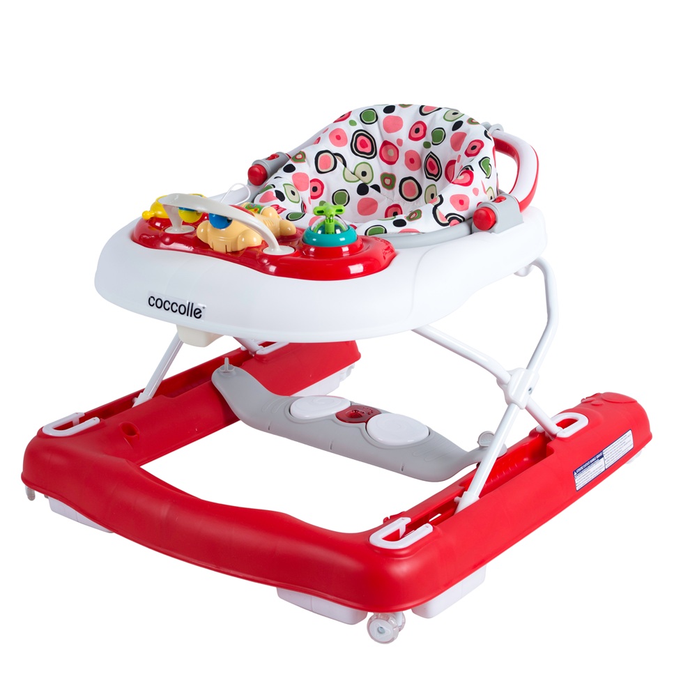 Premergator multifunctional Coccolle Primo Paso 3 in 1 Rosu 1 Premergator multifunctional Coccolle Primo Paso 3 in 1 Rosu