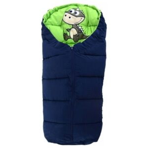 Sac de iarna 4 in 1 Tutumi dino albastru inchisverde