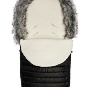 Sac de iarna Elf Polar negru Sensillo 100x46 cm