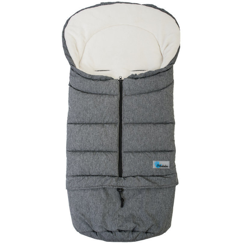 Sac de iarna pentru carucior si scaun auto Alpin Altabebe Gri deschisBej 1 Sac de iarna pentru carucior si scaun auto Alpin Altabebe Gri deschisBej