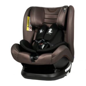 Scaun Auto Riola 0-36 kg cu Isofix Crocodile Coffee