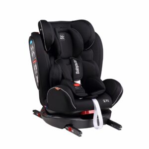 Scaun auto Babyauto Noe fix dual isofix 0-36 kg negru-gri