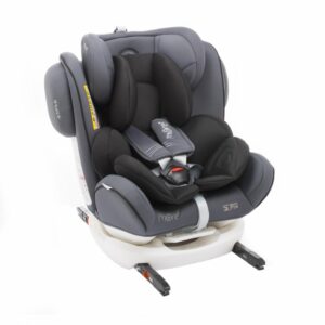 Scaun auto Babyauto Werdu plus dual isofix 0-36 kg gri-negru