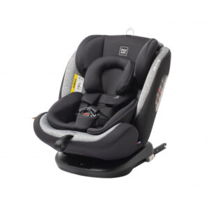 Scaun auto Babyauto Volta isofix rotatie 360 grade 0-36 kg negru gri