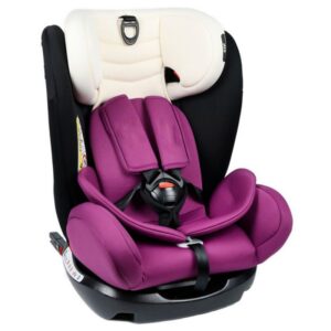 Scaun auto Mandara 0-36 kg cu Isofix Crocodile Purple