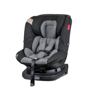 Scaun auto Millo rotativ 360 grade cu Isofix 0-18 kg Negru Coletto