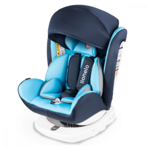 Scaun auto Bastiaan rotativ 360 grade cu Isofix 0-36 kg Blue