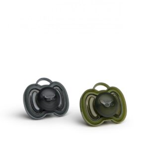 Set 2 suzete Herobility +0 luni negruverde inchis