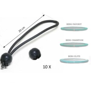 Set elastice prindere plasa de siguranta (10 buc.)