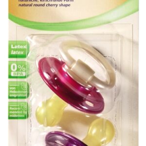 Suzeta latex Cherry Girl 0 - 6 luni