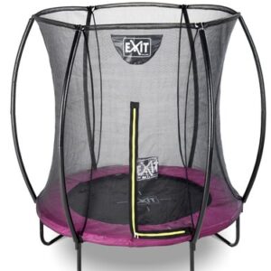Trambulina de exterior Exit Silhouette 183 cm roz