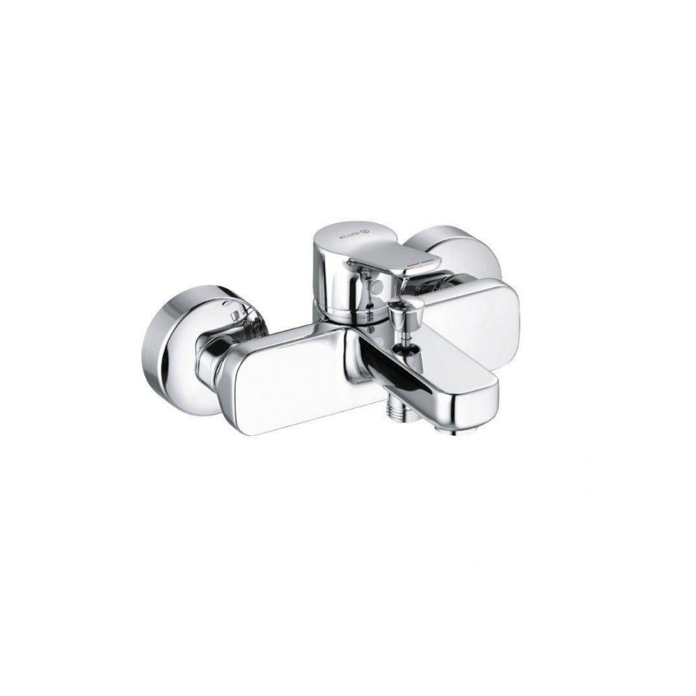 Baterie cada dus Kludi Pure&Easy, monocomanda, crom 1 Baterie cada dus Kludi Pure&Easy, monocomanda, crom