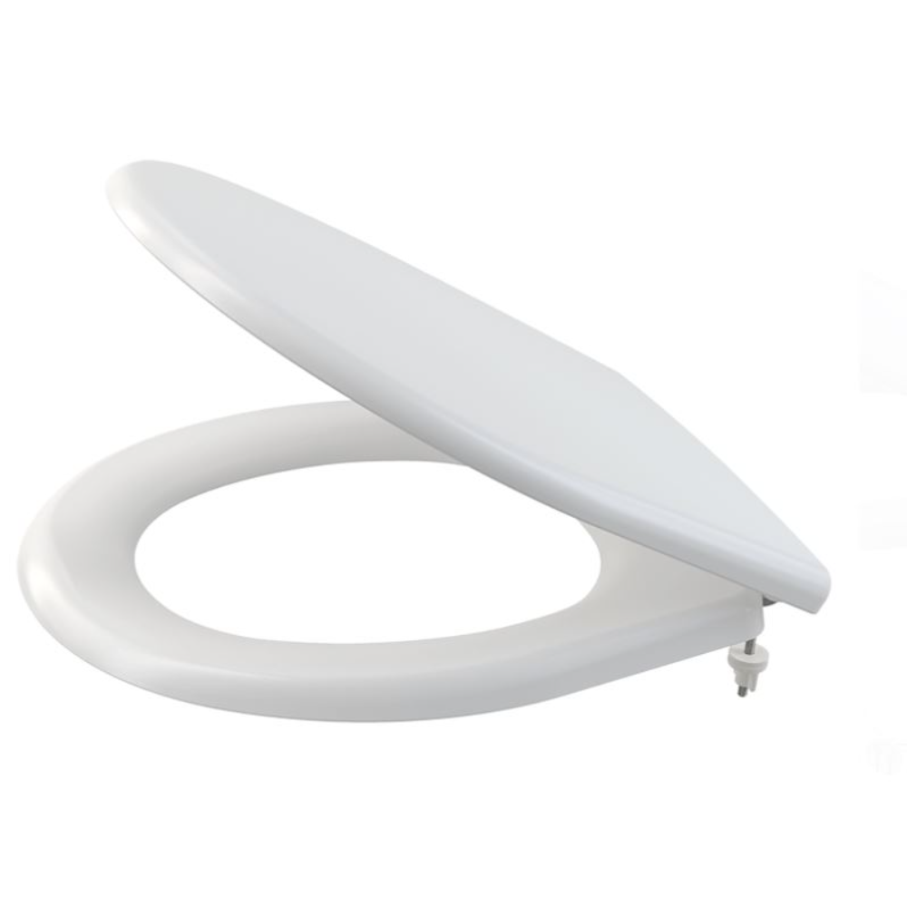 Capac WC Alca, soft close, duroplast, alb, 44,5 x 37 cm 1 Capac WC Alca, soft close, duroplast, alb, 44,5 x 37 cm