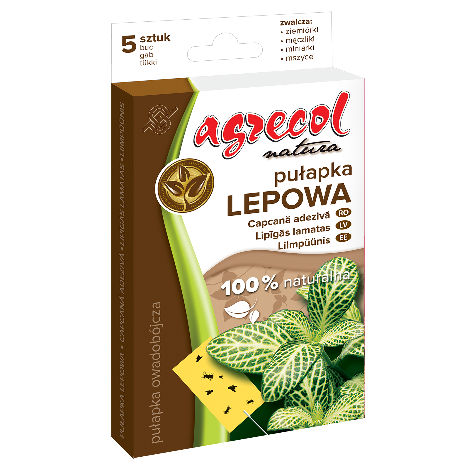 Capcana adeziva impotriva insectelor Agrecol, 300 g 1 Capcana adeziva impotriva insectelor Agrecol, 300 g