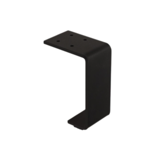 Picior mobila Gamet NS32, otel, negru, 10 cm inaltime