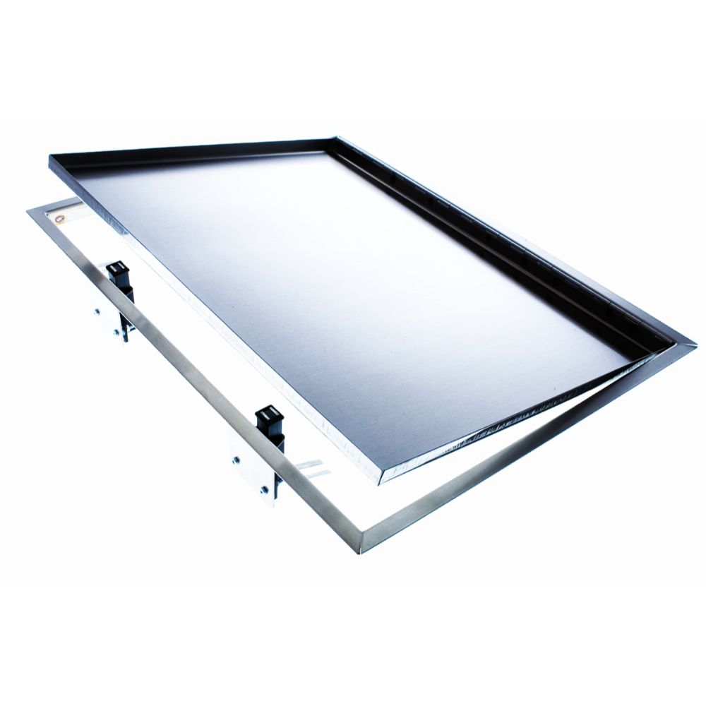 Usa vizitare inox, gri, 20.3 x 20 Usa vizitare inox, gri, 20.3 x 20.3 cm