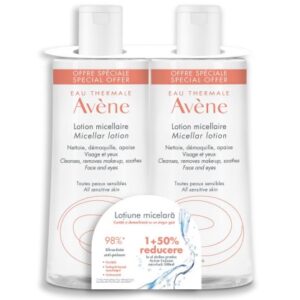 AVENE LOTIUNE MICELARA 500ML 1+1 50% REDUCERE LA AL-2LEA PRODUS